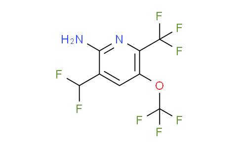 AM70335 | 1803663-09-3 | 2-Amino-3-(difluoromethyl)-5-(trifluoromethoxy)-6-(trifluoromethyl)pyridine