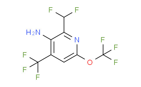 AM70338 | 1806195-69-6 | 3-Amino-2-(difluoromethyl)-6-(trifluoromethoxy)-4-(trifluoromethyl)pyridine