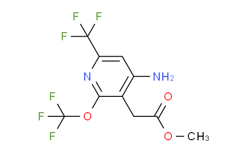 AM70344 | 1804543-38-1 | Methyl 4-amino-2-(trifluoromethoxy)-6-(trifluoromethyl)pyridine-3-acetate