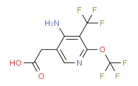 AM70345 | 1806131-29-2 | 4-Amino-2-(trifluoromethoxy)-3-(trifluoromethyl)pyridine-5-acetic acid