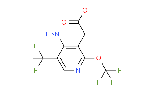 AM70348 | 1803989-47-0 | 4-Amino-2-(trifluoromethoxy)-5-(trifluoromethyl)pyridine-3-acetic acid