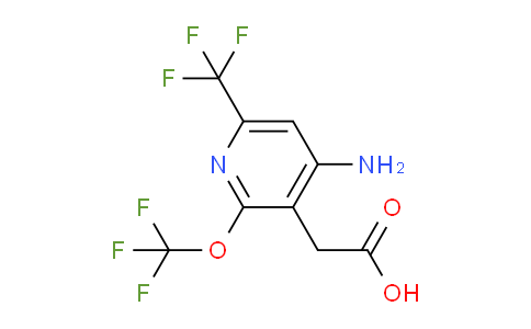 AM70349 | 1806001-08-0 | 4-Amino-2-(trifluoromethoxy)-6-(trifluoromethyl)pyridine-3-acetic acid