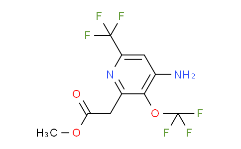 AM70350 | 1804378-39-9 | Methyl 4-amino-3-(trifluoromethoxy)-6-(trifluoromethyl)pyridine-2-acetate