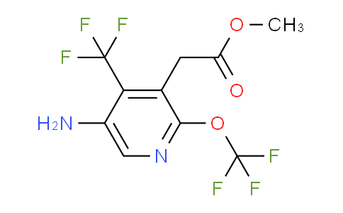 AM70352 | 1804026-74-1 | Methyl 5-amino-2-(trifluoromethoxy)-4-(trifluoromethyl)pyridine-3-acetate
