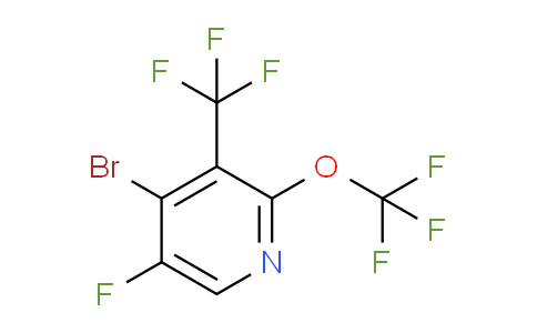 AM70353 | 1806024-94-1 | 4-Bromo-5-fluoro-2-(trifluoromethoxy)-3-(trifluoromethyl)pyridine