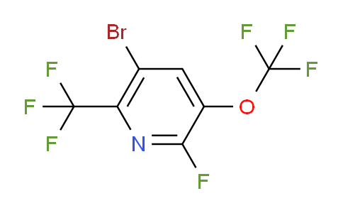 AM70354 | 1803455-72-2 | 5-Bromo-2-fluoro-3-(trifluoromethoxy)-6-(trifluoromethyl)pyridine