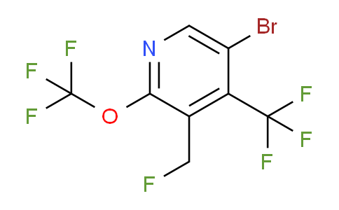 AM70364 | 1804451-19-1 | 5-Bromo-3-(fluoromethyl)-2-(trifluoromethoxy)-4-(trifluoromethyl)pyridine