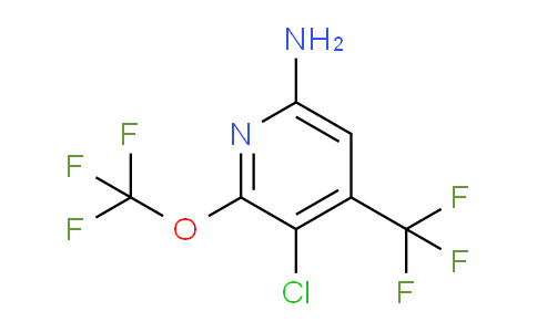 6-Amino-3-chloro-2-(trifluoromethoxy)-4-(trifluoromethyl)pyridine