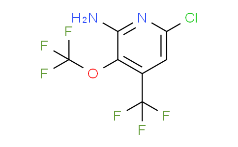 2-Amino-6-chloro-3-(trifluoromethoxy)-4-(trifluoromethyl)pyridine