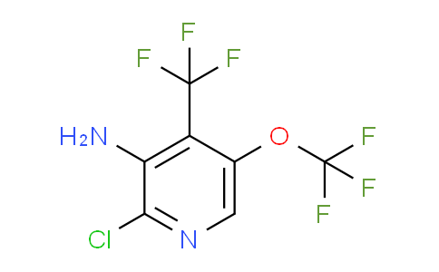 AM70380 | 1804588-58-6 | 3-Amino-2-chloro-5-(trifluoromethoxy)-4-(trifluoromethyl)pyridine