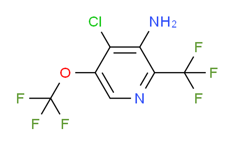 AM70383 | 1804588-66-6 | 3-Amino-4-chloro-5-(trifluoromethoxy)-2-(trifluoromethyl)pyridine
