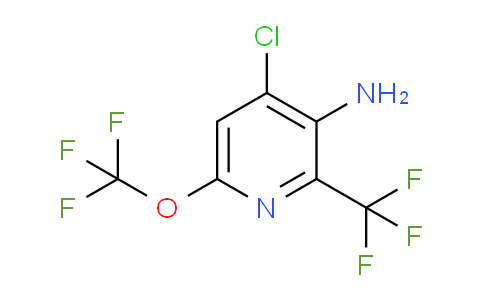 AM70384 | 1805986-87-1 | 3-Amino-4-chloro-6-(trifluoromethoxy)-2-(trifluoromethyl)pyridine