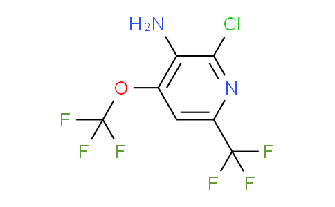 AM70388 | 1803969-80-3 | 3-Amino-2-chloro-4-(trifluoromethoxy)-6-(trifluoromethyl)pyridine