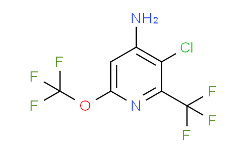 AM70398 | 1804584-51-7 | 4-Amino-3-chloro-6-(trifluoromethoxy)-2-(trifluoromethyl)pyridine