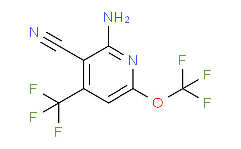 AM70404 | 1803471-44-4 | 2-Amino-3-cyano-6-(trifluoromethoxy)-4-(trifluoromethyl)pyridine