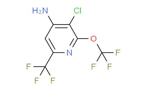 AM70410 | 1804542-58-2 | 4-Amino-3-chloro-2-(trifluoromethoxy)-6-(trifluoromethyl)pyridine