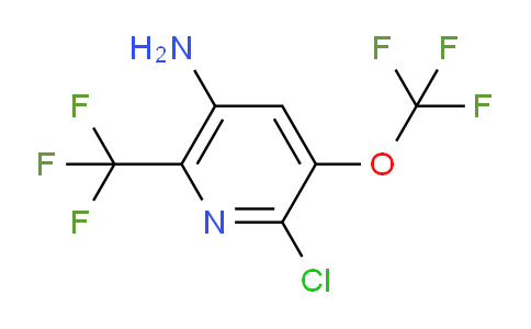 AM70413 | 1806179-61-2 | 5-Amino-2-chloro-3-(trifluoromethoxy)-6-(trifluoromethyl)pyridine