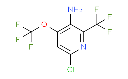 AM70415 | 1803463-95-7 | 3-Amino-6-chloro-4-(trifluoromethoxy)-2-(trifluoromethyl)pyridine