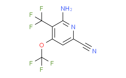 AM70418 | 1804375-48-1 | 2-Amino-6-cyano-4-(trifluoromethoxy)-3-(trifluoromethyl)pyridine