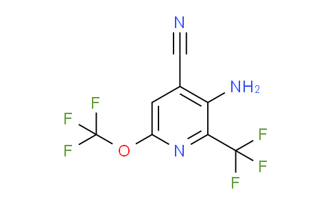 AM70440 | 1803475-68-4 | 3-Amino-4-cyano-6-(trifluoromethoxy)-2-(trifluoromethyl)pyridine