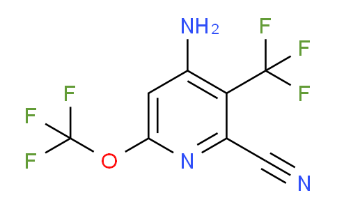AM70450 | 1803635-79-1 | 4-Amino-2-cyano-6-(trifluoromethoxy)-3-(trifluoromethyl)pyridine