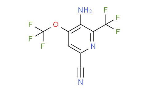 AM70452 | 1806144-96-6 | 3-Amino-6-cyano-4-(trifluoromethoxy)-2-(trifluoromethyl)pyridine