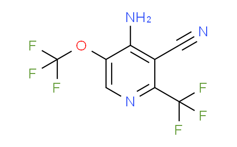 AM70453 | 1803676-51-8 | 4-Amino-3-cyano-5-(trifluoromethoxy)-2-(trifluoromethyl)pyridine