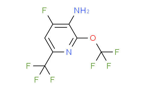 AM70483 | 1806002-40-3 | 3-Amino-4-fluoro-2-(trifluoromethoxy)-6-(trifluoromethyl)pyridine