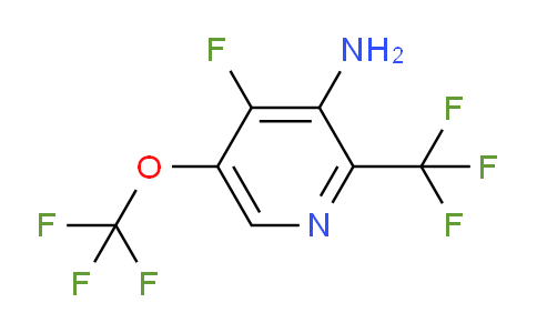 AM70486 | 1805948-92-8 | 3-Amino-4-fluoro-5-(trifluoromethoxy)-2-(trifluoromethyl)pyridine