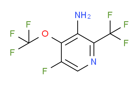 AM70488 | 1806146-34-8 | 3-Amino-5-fluoro-4-(trifluoromethoxy)-2-(trifluoromethyl)pyridine