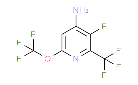 AM70501 | 1805949-40-9 | 4-Amino-3-fluoro-6-(trifluoromethoxy)-2-(trifluoromethyl)pyridine