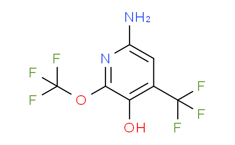 6-Amino-3-hydroxy-2-(trifluoromethoxy)-4-(trifluoromethyl)pyridine