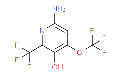 6-Amino-3-hydroxy-4-(trifluoromethoxy)-2-(trifluoromethyl)pyridine
