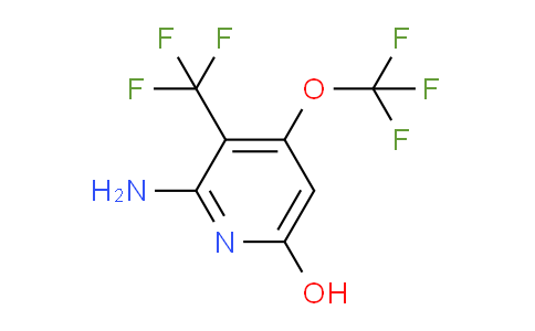 2-Amino-6-hydroxy-4-(trifluoromethoxy)-3-(trifluoromethyl)pyridine