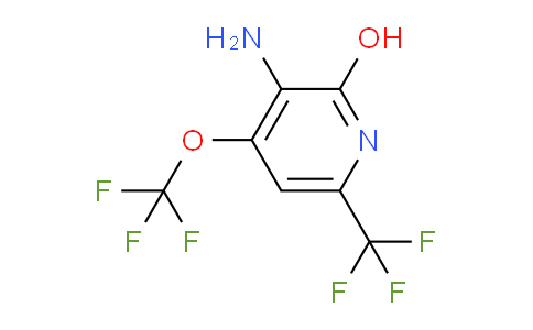 3-Amino-2-hydroxy-4-(trifluoromethoxy)-6-(trifluoromethyl)pyridine