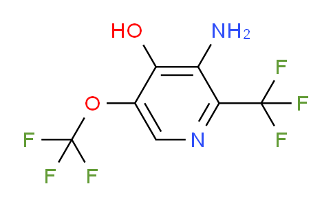 3-Amino-4-hydroxy-5-(trifluoromethoxy)-2-(trifluoromethyl)pyridine