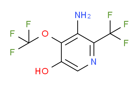 AM70525 | 1804534-32-4 | 3-Amino-5-hydroxy-4-(trifluoromethoxy)-2-(trifluoromethyl)pyridine