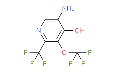 5-Amino-4-hydroxy-3-(trifluoromethoxy)-2-(trifluoromethyl)pyridine