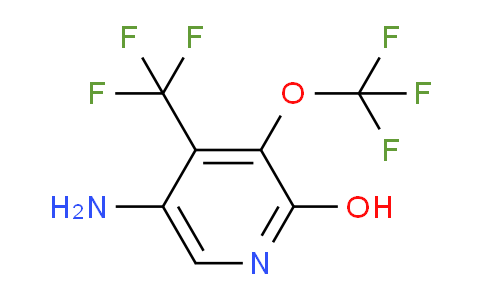 5-Amino-2-hydroxy-3-(trifluoromethoxy)-4-(trifluoromethyl)pyridine