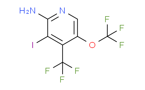 AM70543 | 1803441-35-1 | 2-Amino-3-iodo-5-(trifluoromethoxy)-4-(trifluoromethyl)pyridine