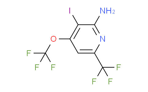 AM70554 | 1804385-25-8 | 2-Amino-3-iodo-4-(trifluoromethoxy)-6-(trifluoromethyl)pyridine