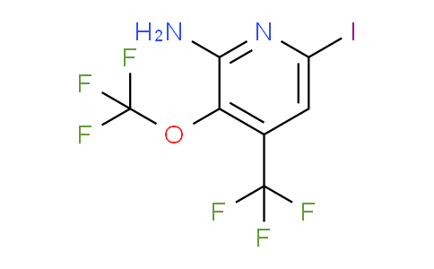 AM70555 | 1803928-21-3 | 2-Amino-6-iodo-3-(trifluoromethoxy)-4-(trifluoromethyl)pyridine