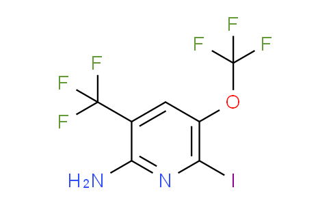 AM70559 | 1803441-48-6 | 2-Amino-6-iodo-5-(trifluoromethoxy)-3-(trifluoromethyl)pyridine