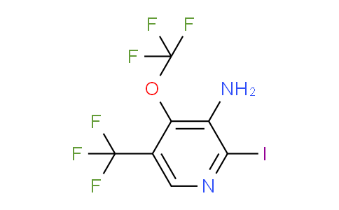 AM70560 | 1804026-08-1 | 3-Amino-2-iodo-4-(trifluoromethoxy)-5-(trifluoromethyl)pyridine