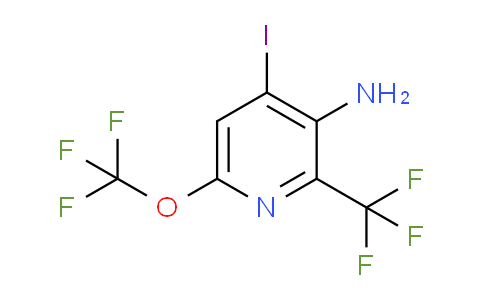 AM70567 | 1803488-47-2 | 3-Amino-4-iodo-6-(trifluoromethoxy)-2-(trifluoromethyl)pyridine