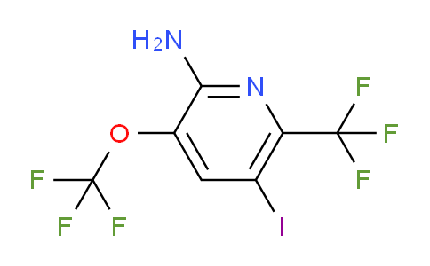 AM70568 | 1804023-78-6 | 2-Amino-5-iodo-3-(trifluoromethoxy)-6-(trifluoromethyl)pyridine