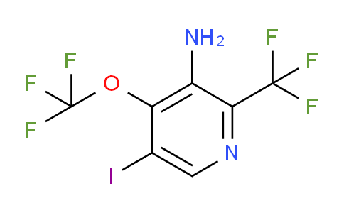 AM70571 | 1803533-89-2 | 3-Amino-5-iodo-4-(trifluoromethoxy)-2-(trifluoromethyl)pyridine