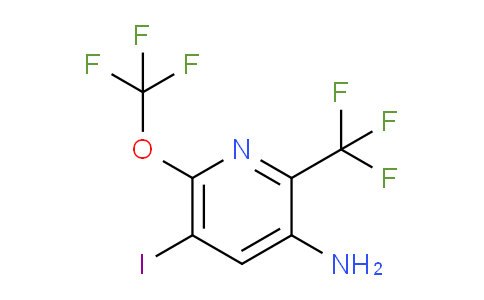 AM70573 | 1803533-93-8 | 3-Amino-5-iodo-6-(trifluoromethoxy)-2-(trifluoromethyl)pyridine