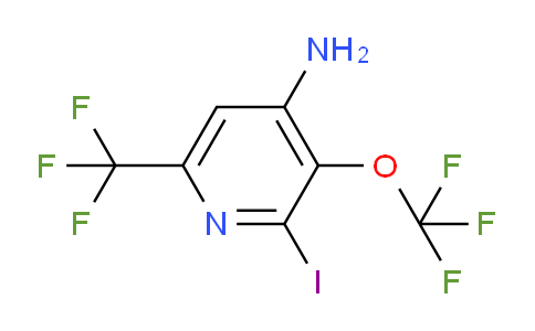 AM70576 | 1806134-88-2 | 4-Amino-2-iodo-3-(trifluoromethoxy)-6-(trifluoromethyl)pyridine
