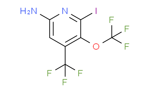 6-Amino-2-iodo-3-(trifluoromethoxy)-4-(trifluoromethyl)pyridine
